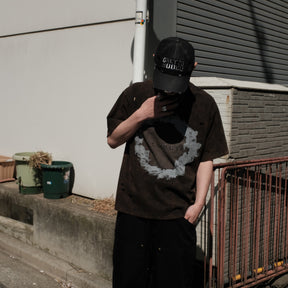 INTODUSK / INTIDUSK SMOKE T CHEMICAL WASH BLACK