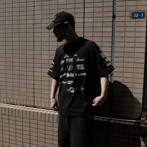 INTODUSK / CANDY LOGO SS T BLACK
