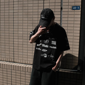 INTODUSK / CANDY LOGO SS T BLACK