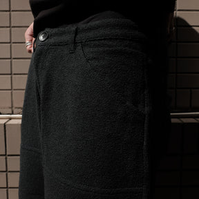 INTODUSK / TWEED EDGE REINFORCED SHORTS BLACK