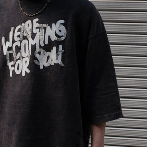 INTODUSK / INTODUSK POSTERS T WASHED MIDNIGHT NAVY