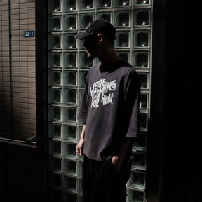 INTODUSK / INTODUSK POSTERS T WASHED MIDNIGHT NAVY