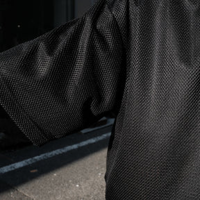 INTODUSK / MESH POLO BLACK