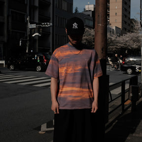 INTODUSK / DUSK SS T NAVY ORANGE