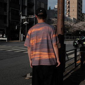 INTODUSK / DUSK SS T NAVY ORANGE