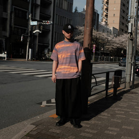 INTODUSK / DUSK SS T NAVY ORANGE