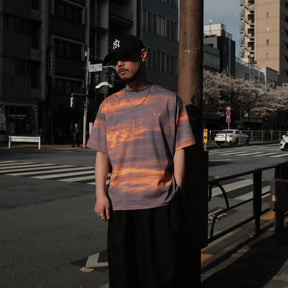 INTODUSK / DUSK SS T NAVY ORANGE