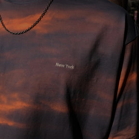 INTODUSK / DUSK SS T NAVY ORANGE