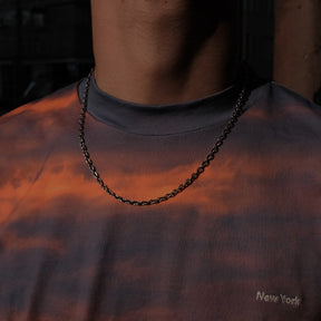 INTODUSK / DUSK SS T NAVY ORANGE