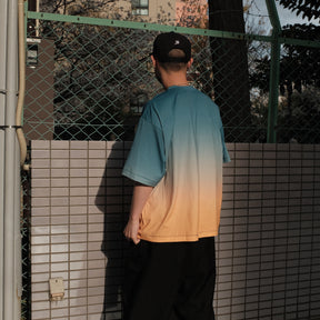 INTODUSK / DUSK GRADATION SS TEE NAVY GRADATION