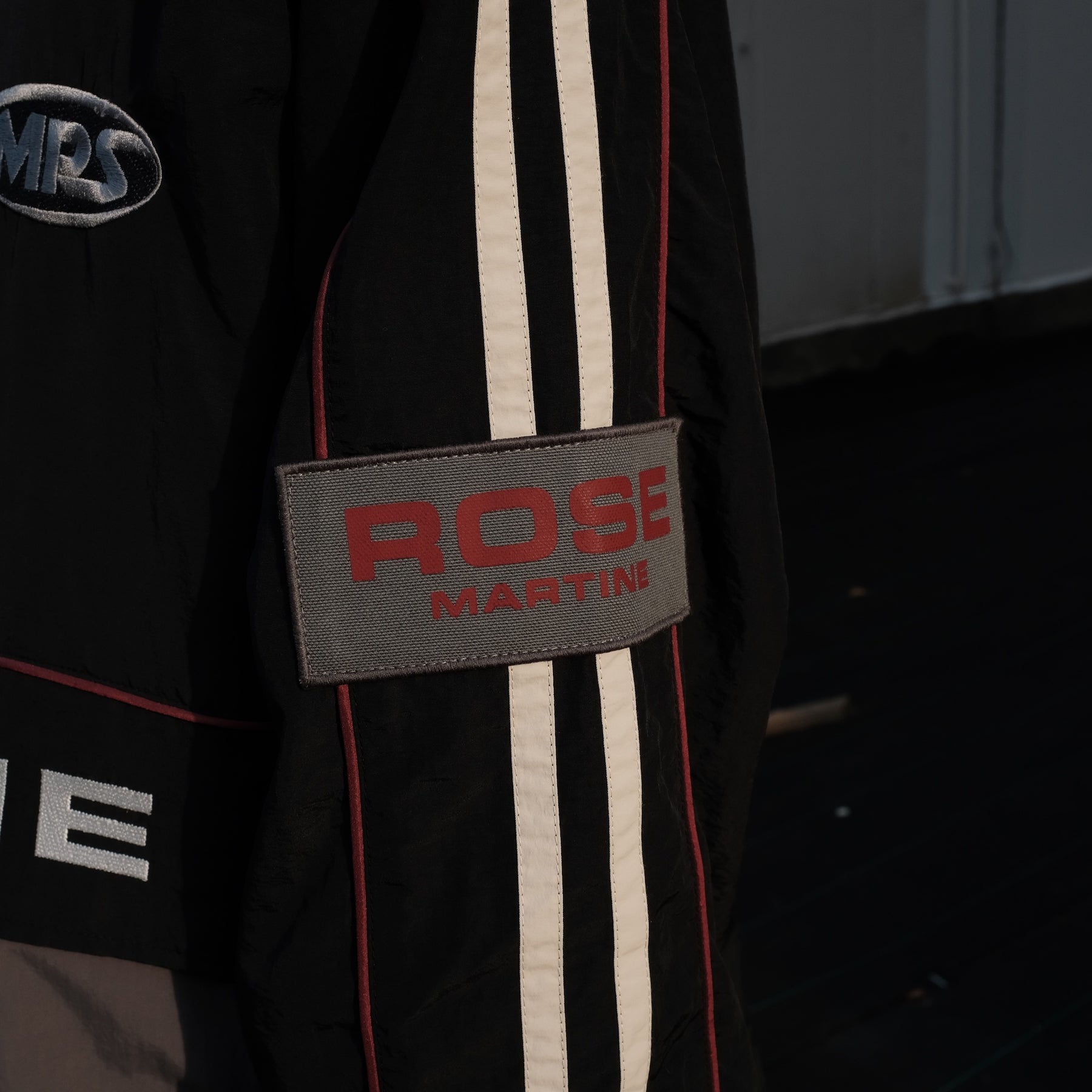 Martine Rose / HOCKEY PULLOVER BLACK-GREY