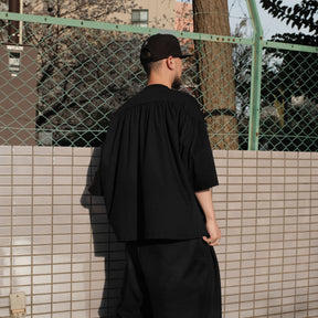 INTODUSK / SWELL OVER SS TEE BLACK