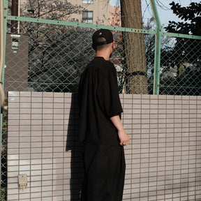 INTODUSK / SWELL OVER SS TEE BLACK