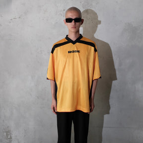 Martine Rose / PRINTED FOOTBALL TOP YELLOW GOLD
