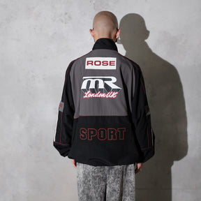 Martine Rose / HOCKEY PULLOVER BLACK-GREY