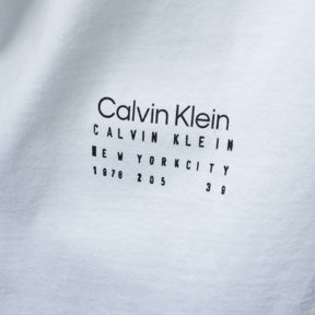 <span style="color: #f50b0b;">Last One</span> Calvin Klein / FLOWER SS T WHITE