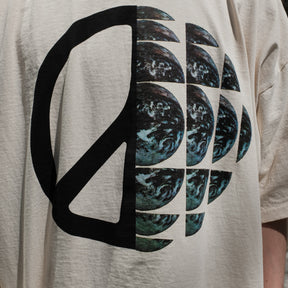 CRTFD / WORLD PEACE TEE NATURAL