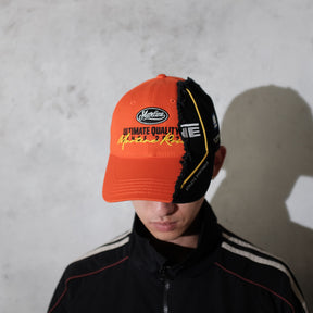 Martine Rose / COLLAGE CAP ORANGE