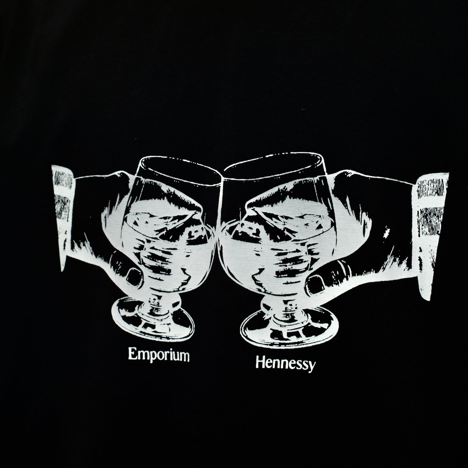 EMPORIUM / EMPORIUM X HENNESSY 'CHEERS' T BLACK