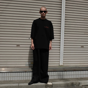 1313 SELAH / BLOOD ROSE ROSARIO TEE BLACK