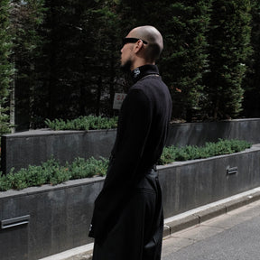 1313 SELAH / 1313 TURTLENECK RIB BLACK