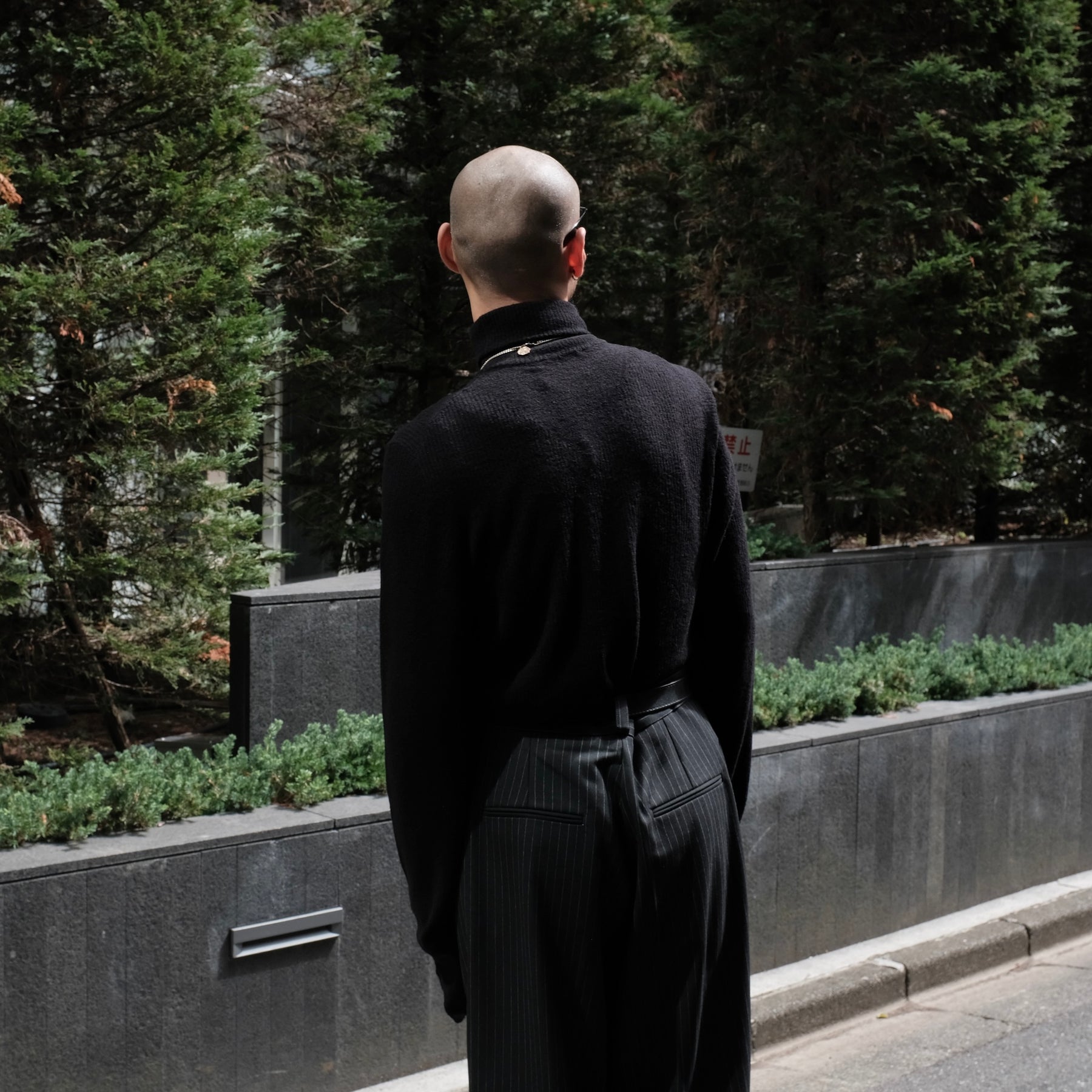 1313 SELAH / 1313 TURTLENECK RIB BLACK