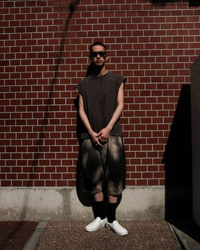 【EXCLUSIVE】TEPPEI FURUYAMA / NO SLEEVE T-SHIRT GRAY