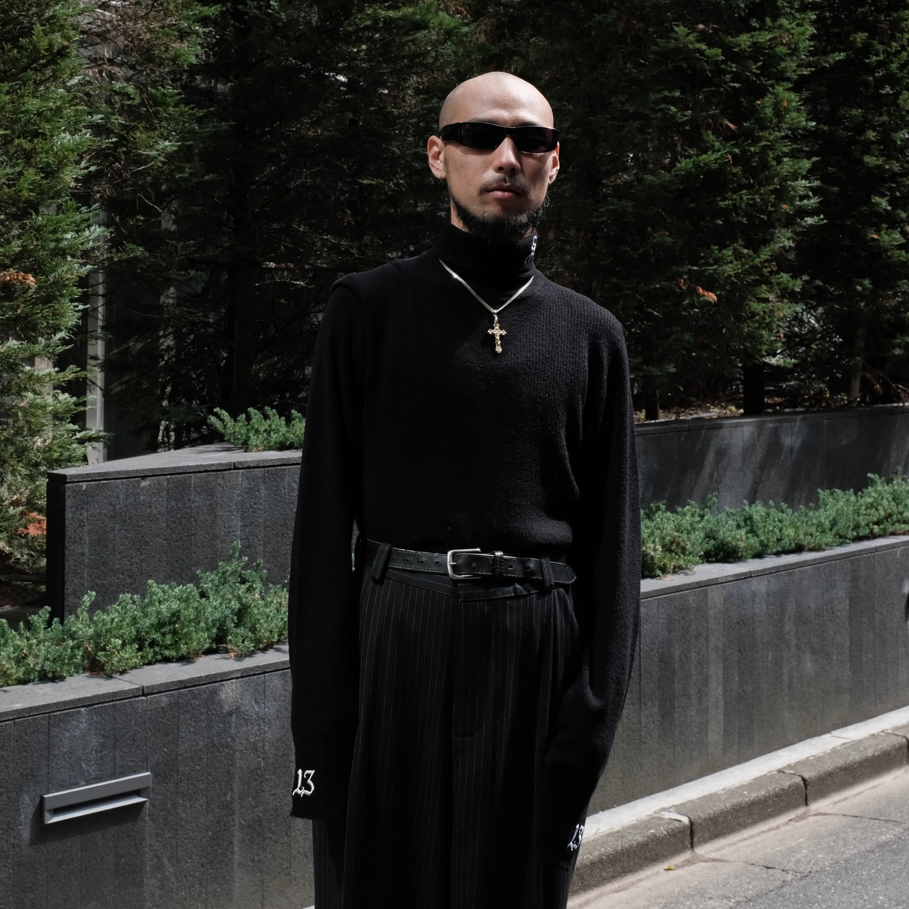 1313 SELAH / 1313 TURTLENECK RIB BLACK