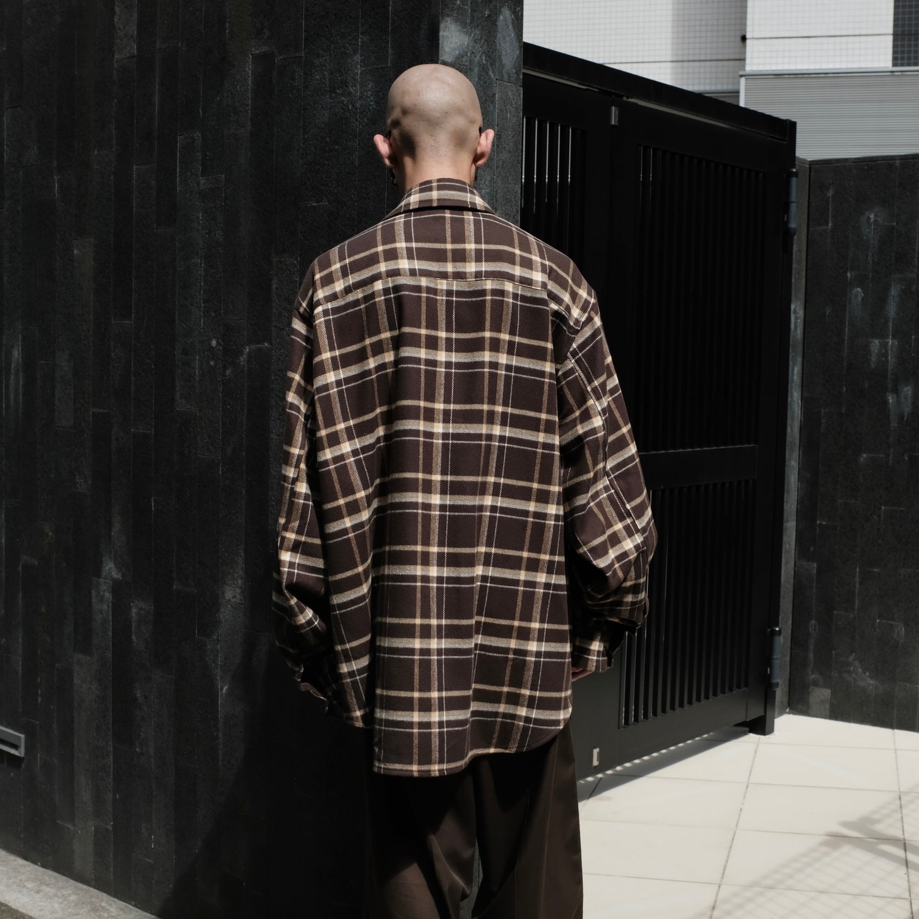 1313 SELAH / TEO FLANNEL SHIRT OLIVE & YELLOW CHECK