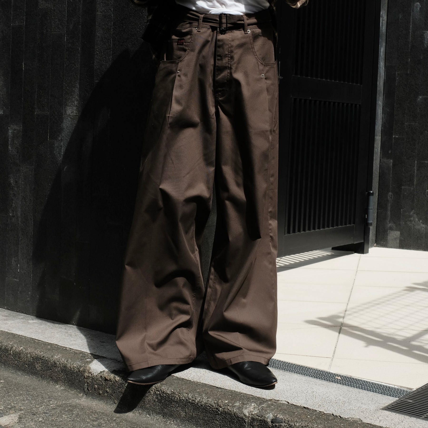 1313 SELAH / MAXIMO WORKER PANT DARK BROWN