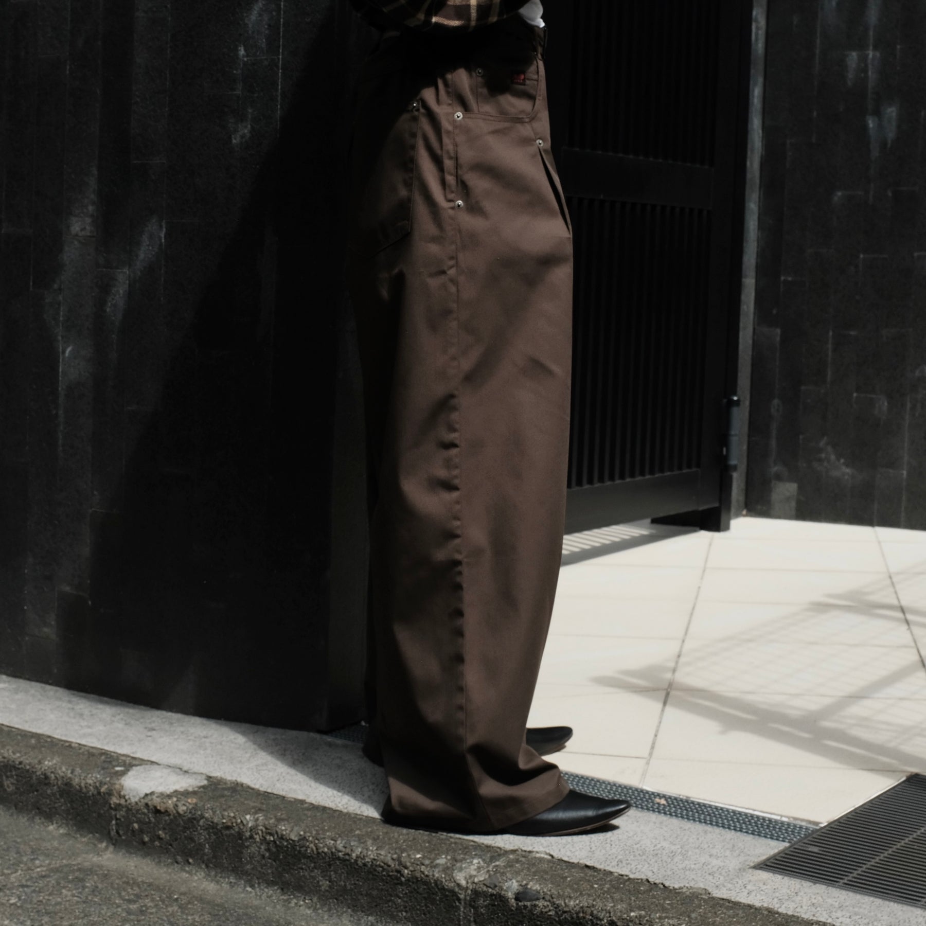 1313 SELAH / MAXIMO WORKER PANT DARK BROWN