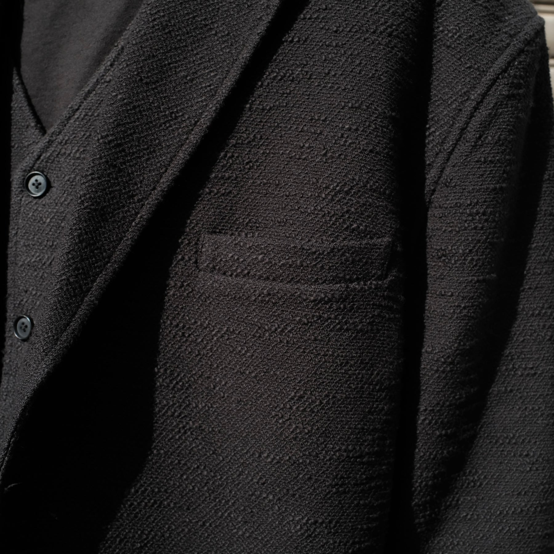 WILLY CHAVARRIA / TWEED JACKET WILLY BLACK