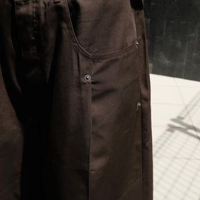 1313 SELAH / MAXIMO WORKER PANT DARK BROWN