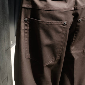 1313 SELAH / MAXIMO WORKER PANT DARK BROWN