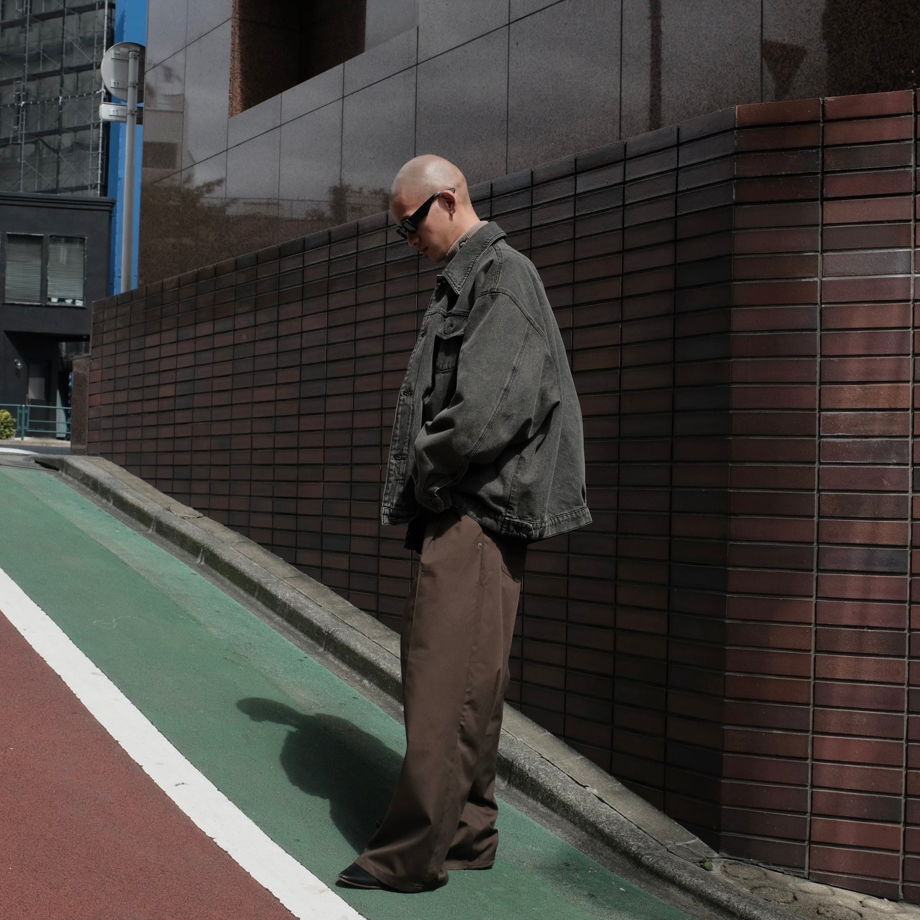 1313 SELAH / SANTIAGO DENIM JACKET WASHED GREY