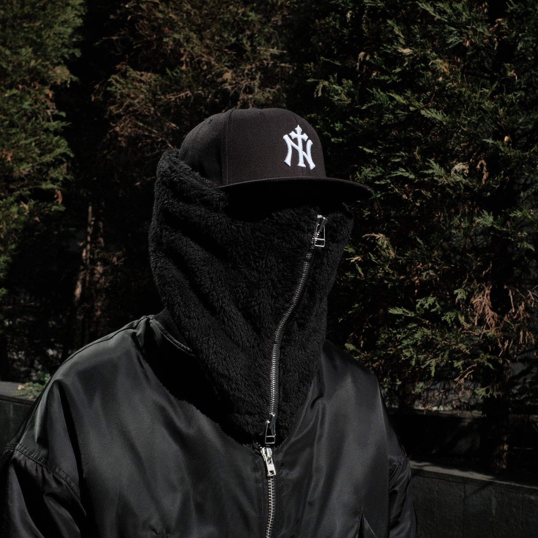 THE MAGUEY / FLEECE NECK WARMER BLACK