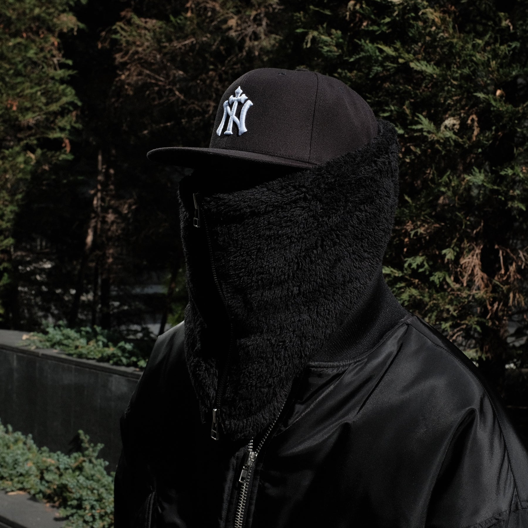 THE MAGUEY / FLEECE NECK WARMER BLACK