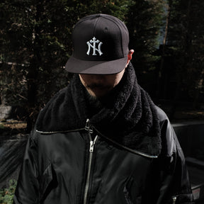 THE MAGUEY / FLEECE NECK WARMER BLACK