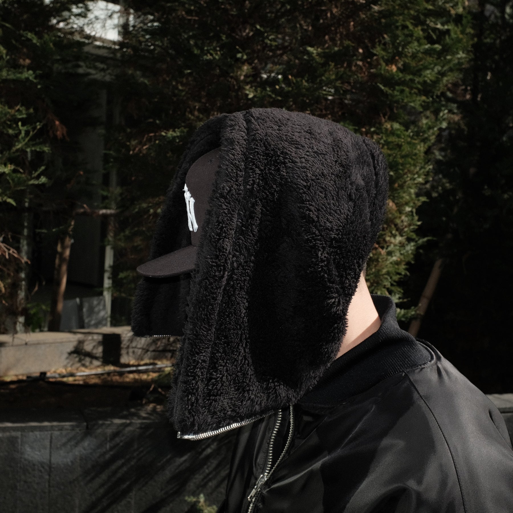 THE MAGUEY / FLEECE NECK WARMER BLACK