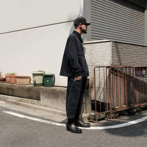 INTODUSK / VARIETY SUNSET JACKET WASHED MIDNIGHT NAVY ORGANIC
