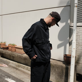 INTODUSK / VARIETY SUNSET JACKET WASHED MIDNIGHT NAVY ORGANIC
