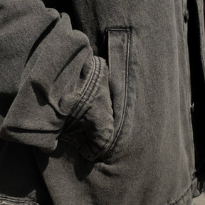 1313 SELAH / SANTIAGO DENIM JACKET WASHED GREY
