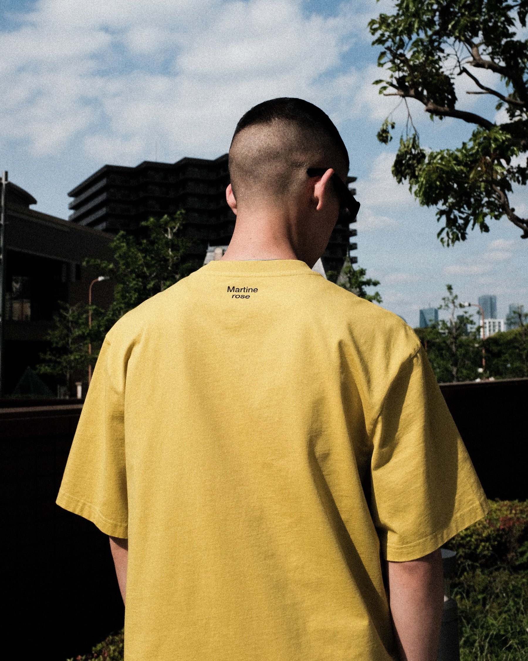 Martine Rose / CLASSIC T-SHIRT GREEN LIME