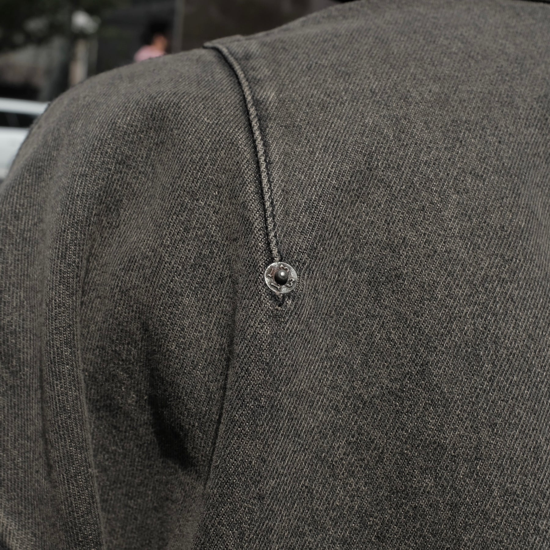 1313 SELAH / SANTIAGO DENIM JACKET WASHED GREY