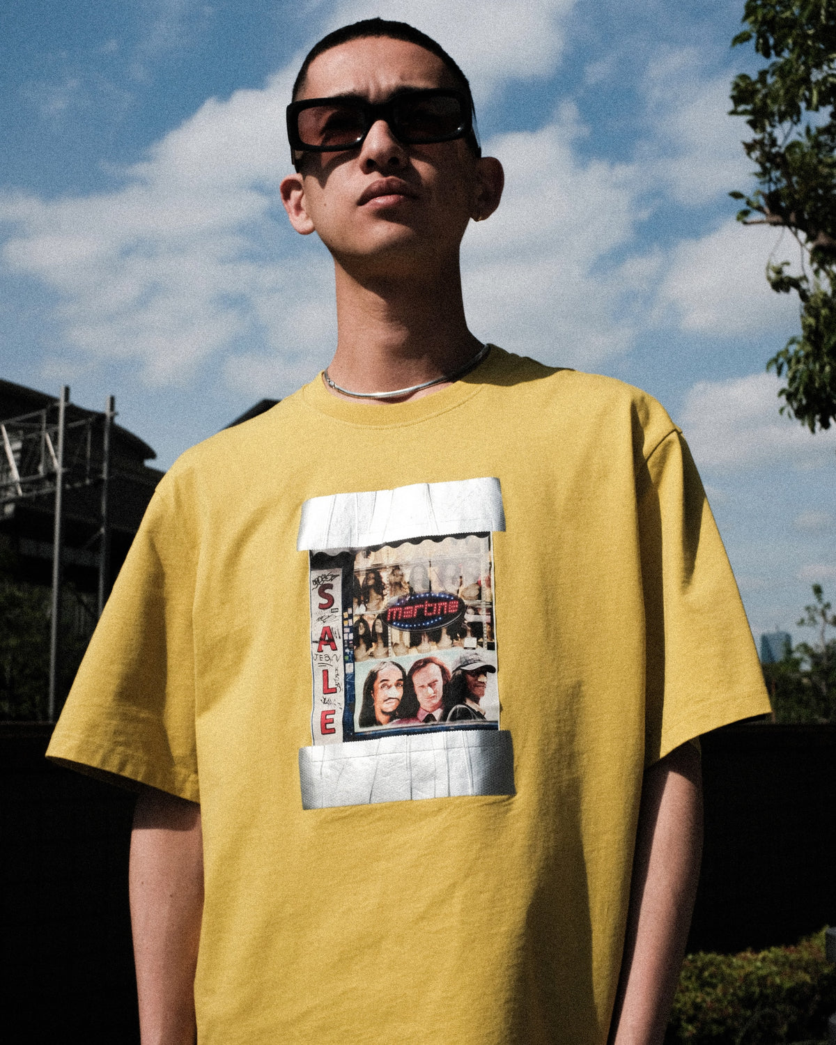 Martine Rose / CLASSIC T-SHIRT GREEN LIME