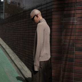 1313 SELAH / 1313 TURTLENECK RIB TAUPE