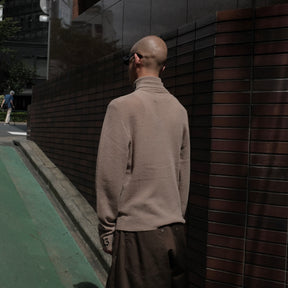 1313 SELAH / 1313 TURTLENECK RIB TAUPE