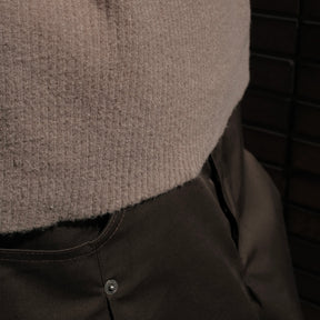 1313 SELAH / 1313 TURTLENECK RIB TAUPE