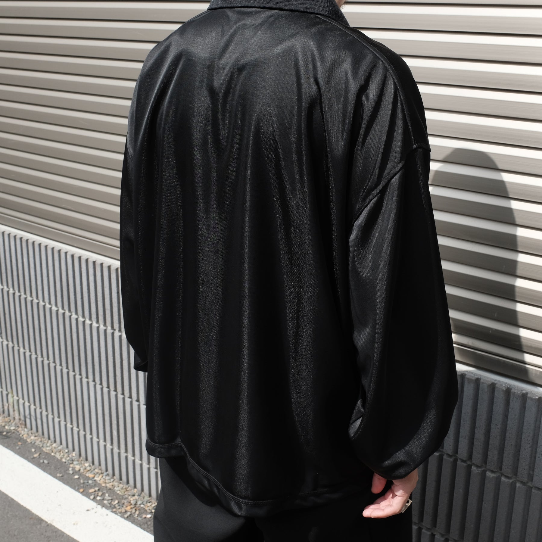 1313 SELAH / TRECE POLO LONGSLEEVE BLACK