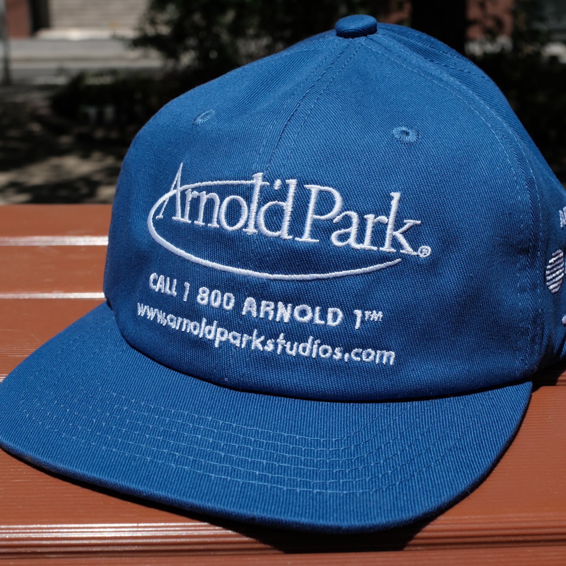 ARNOLD PARK STUDIOS / CELLULAR LOGO CAP COBALT BLUE